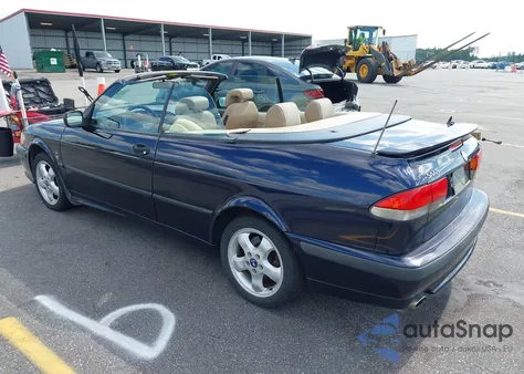2001 Saab 9-3 Se z USA, uszkodzony, nr VIN YS3DF78K017005733